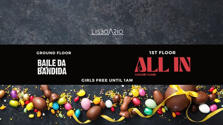 Cover for event: ALL IN / Baile da Bandida - 2 floors - Reggaeton, Pop & Funk 
