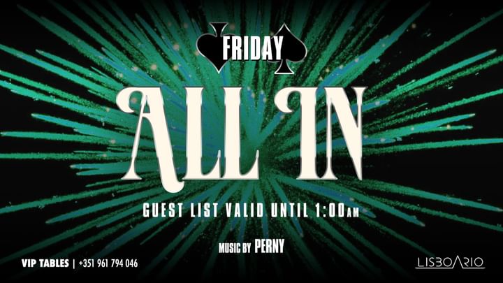 Cover for event: ALL IN / Baile da Bandida - 2 floors - Reggaeton, Pop & Funk 