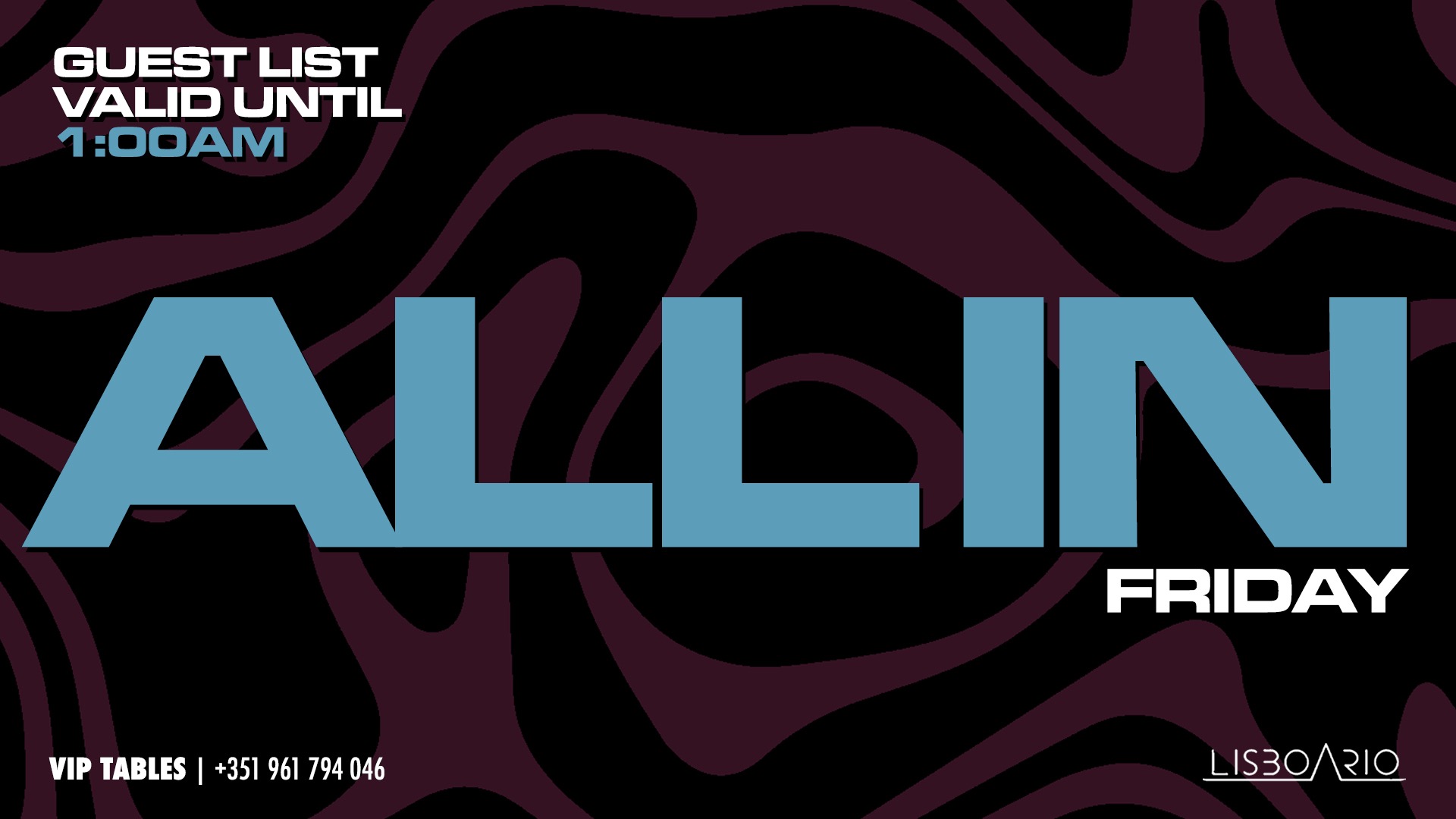 ALL IN / Baile da Bandida - 2 floors - Reggaeton, Pop & Funk 