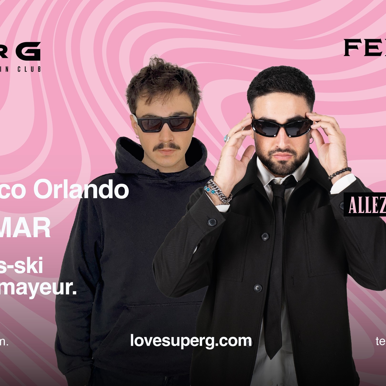 ALLEZ ALLEZ ROSÉ presents Friggi & Federico Orlando @Super G image