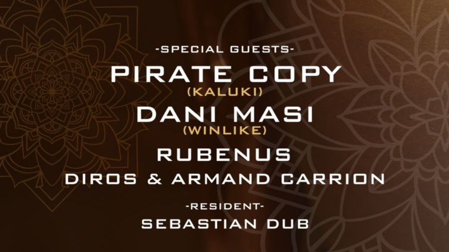 Alma Social Club At Carpe Diem,CDLC W / Pirate Copy + DANI MASI, Rubenus, Diros & ArmandCarrion image