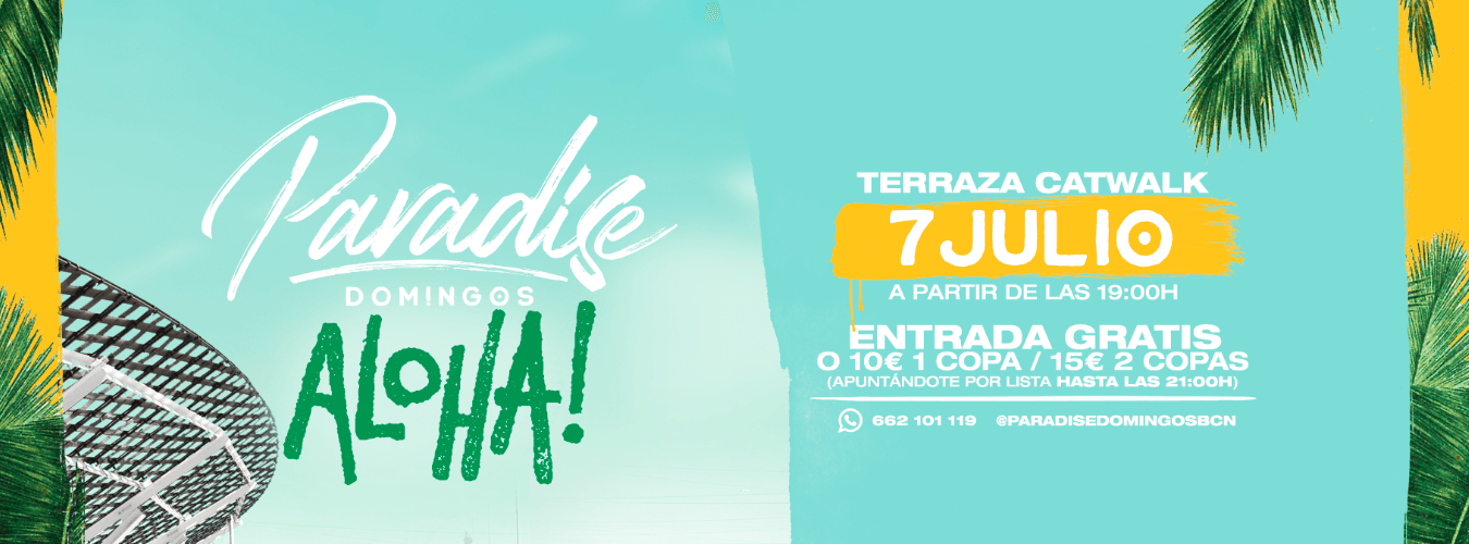 Aloha @ Paradise Domingos image