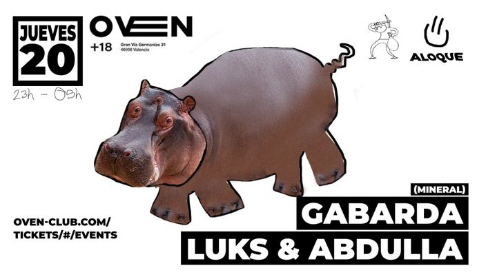 Cover for event: ALOQUE: LUKS & ABDULLA, GABARDA