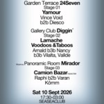 Alta Fidelidad 3D x Diggin' x Mirador x 24seven - 3 stages experience - 17:30-03:00 image