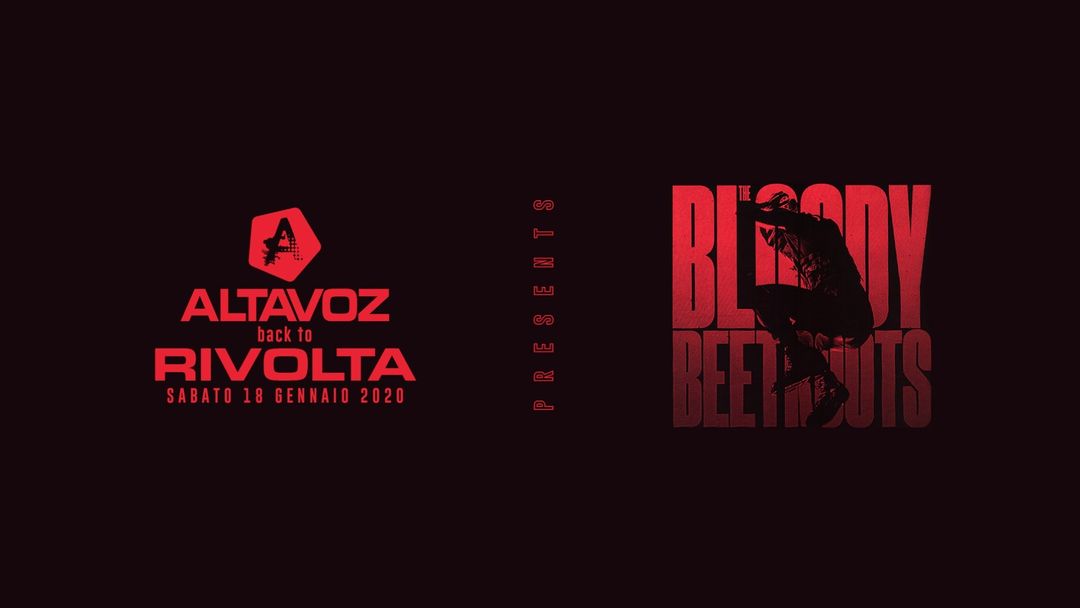 Copertina evento ALTAVOZ pres. THE BLOODY BEETROOTS at RIVOLTA