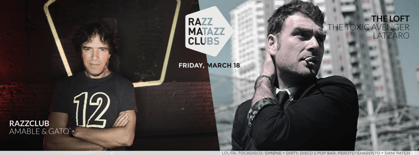 Amable with Gato at Razzclub & The Toxic Avenger at The Loft image