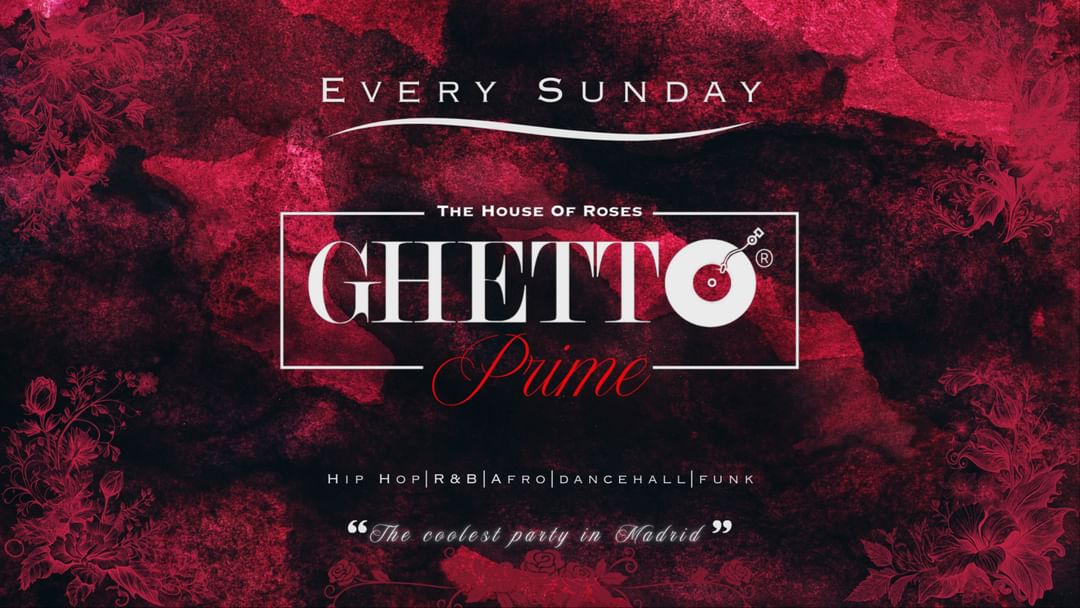 Cartell de l'esdeveniment AMANTES x GHETTO PRIME 