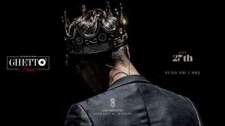 Cover for event: AMANTES x GHETTO PRIME | NUNO NBI & MBA