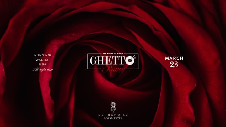Cover for event: AMANTES x GHETTO PRIME | Nuno NBI & Walter & MBA