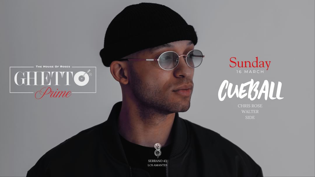 Copertina evento AMANTES x GHETTO PRIME | Cueball