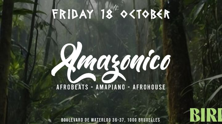 Cover for event: AMAZONICO • 18 OCTOBER