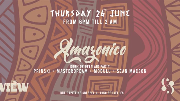 Cover for event: AMAZONICO • COCO OPEN AIR PARTY • THU. 26 JUNE