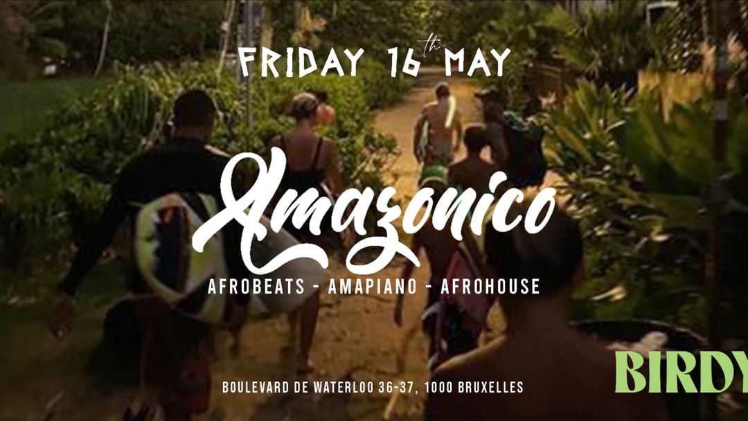 AMAZONICO • FRI. 16 MAY event cover