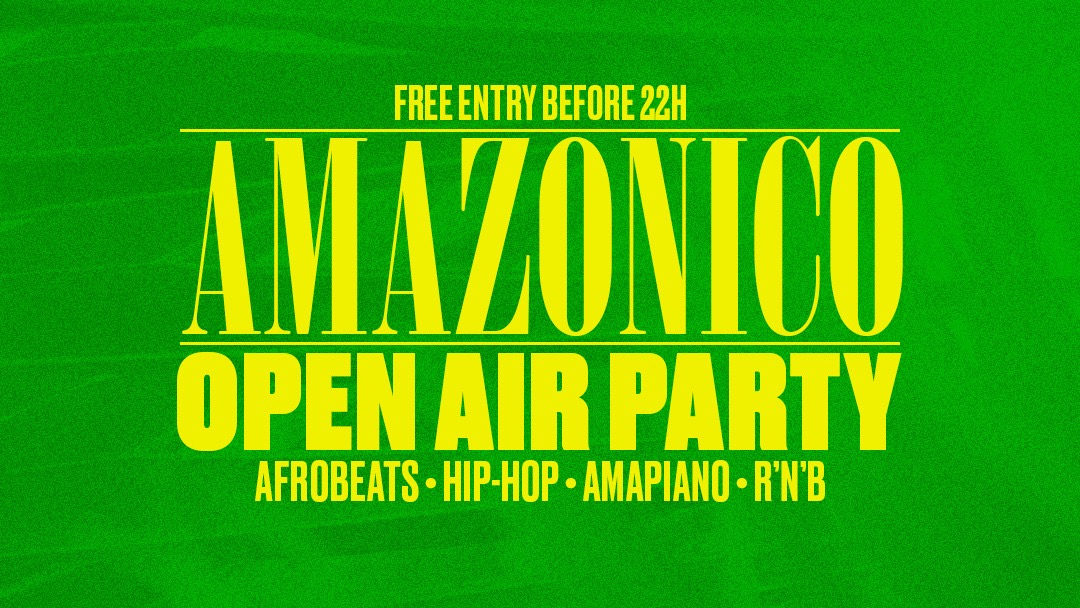 AMAZONICO OPEN AIR PARTY•COCO BRUSSELS