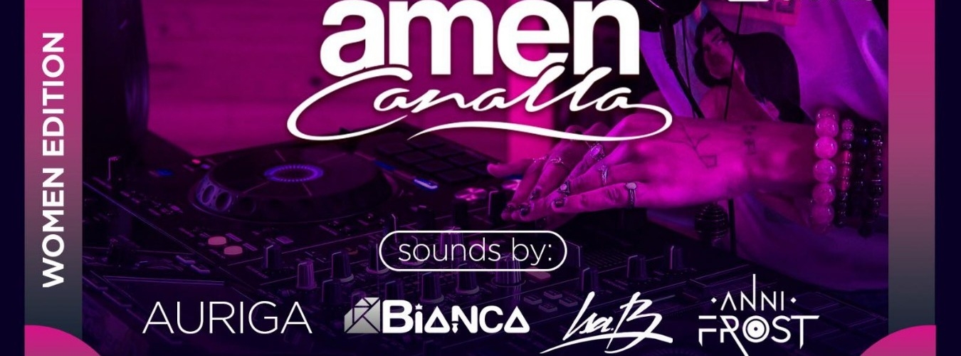 Amén Canalla WOMEN EDITION (Entrada LIBRE con buffet GRAUITO HASTA LAS 20.00) image