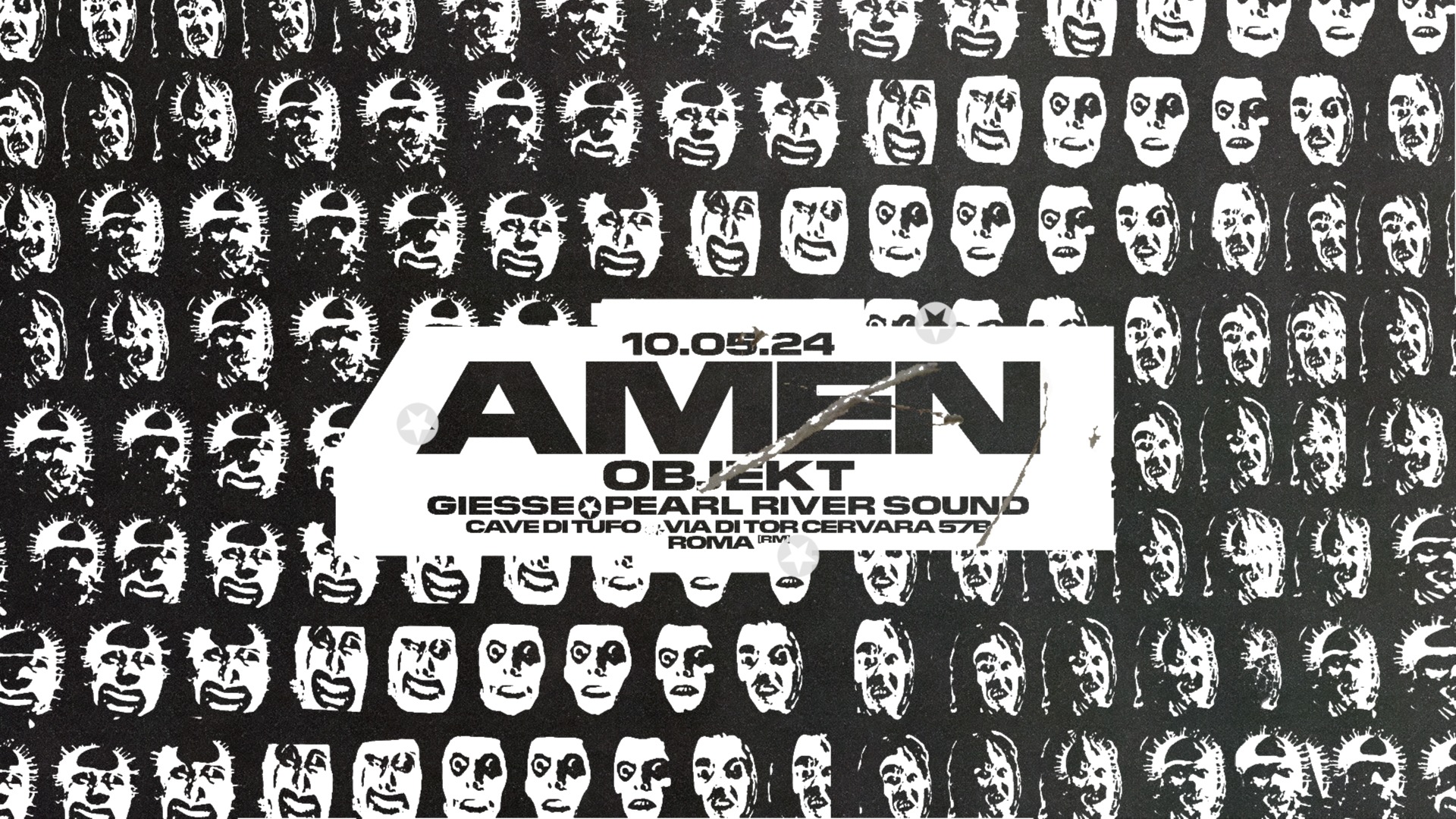 AMEN rave pres. Objekt image