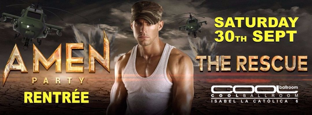 AMEN Rentrée: The Rescue-Eventplakat