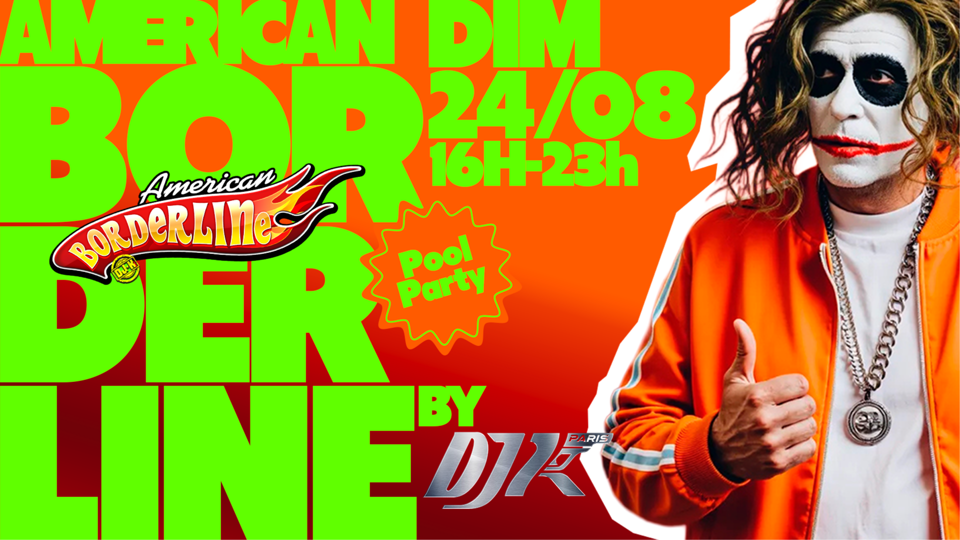 AMERICAN BORDERLINE BY DJK - DIMANCHE 24 AOÛT image