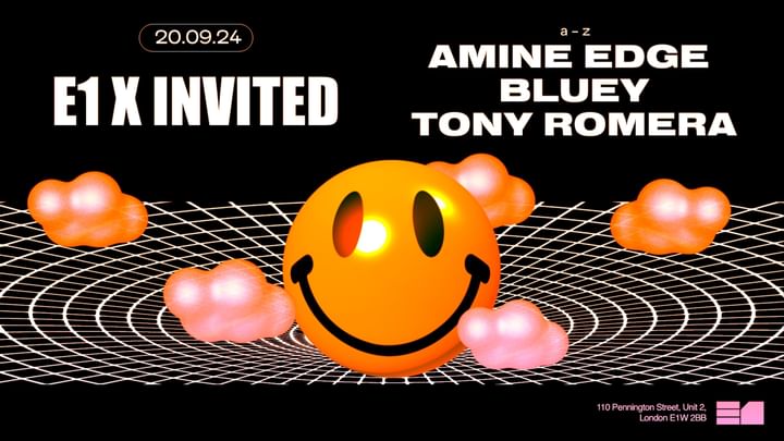 Cover for event: Amine Edge, Tony Romera