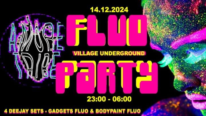 Cover for event: Amore Tribe presents Fluo Party