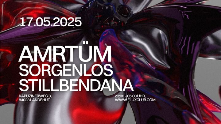 Cover for event: AMRTÜM - FLUX