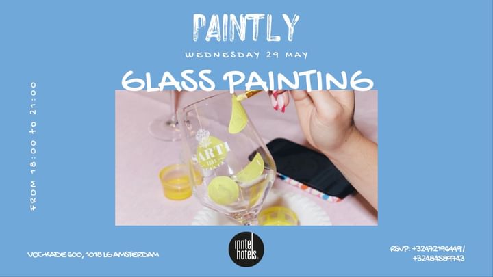 Cover for event: Amsterdam - Glass Painting ( Art Week ) 