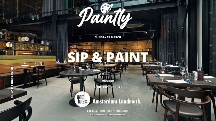 Cover for event: Amsterdam - Sip & Paint 