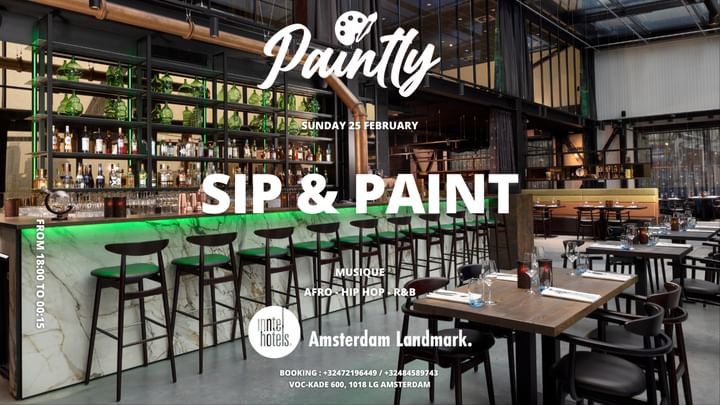 Cover for event: Amsterdam - Sip & Paint 
