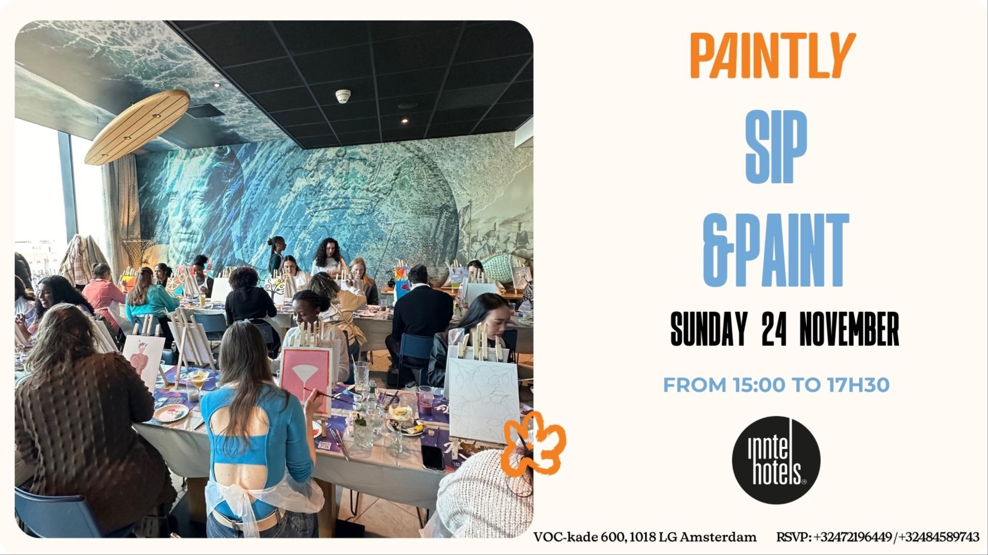 Amsterdam - Sip & Paint image