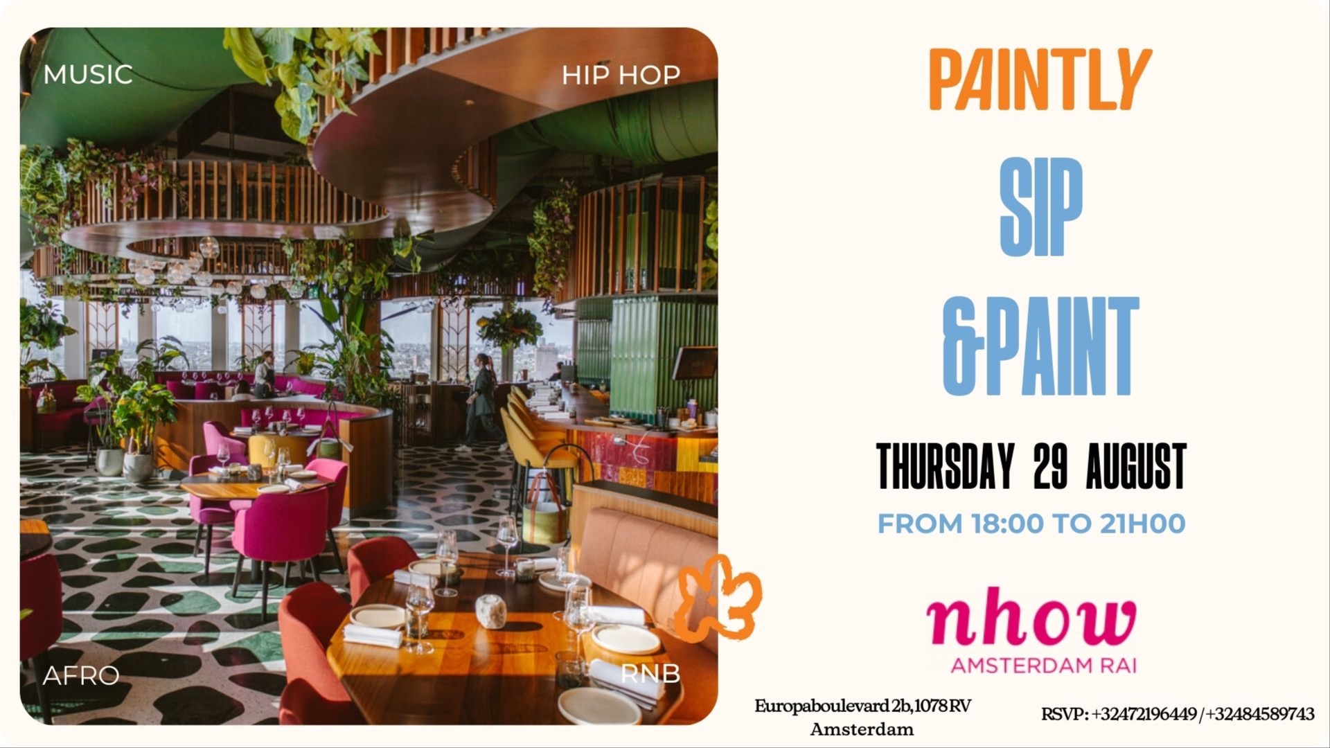 Amsterdam - Sip & Paint in the Sky ( 24th Floor )  image