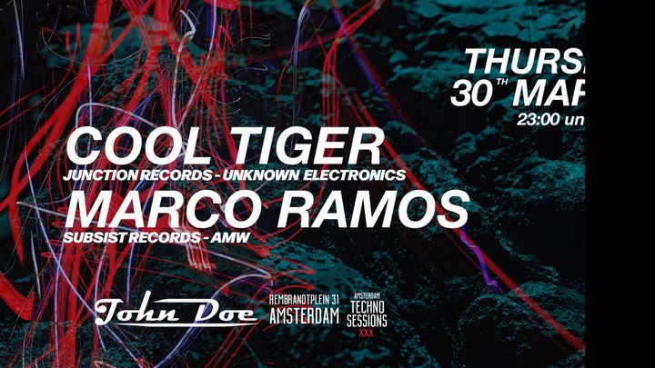 Cover for event: Amsterdam Techno Sessions w/ Cool Tiger & Marco Ramos