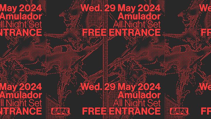 Cover for event: Amulador all night set - free entry!