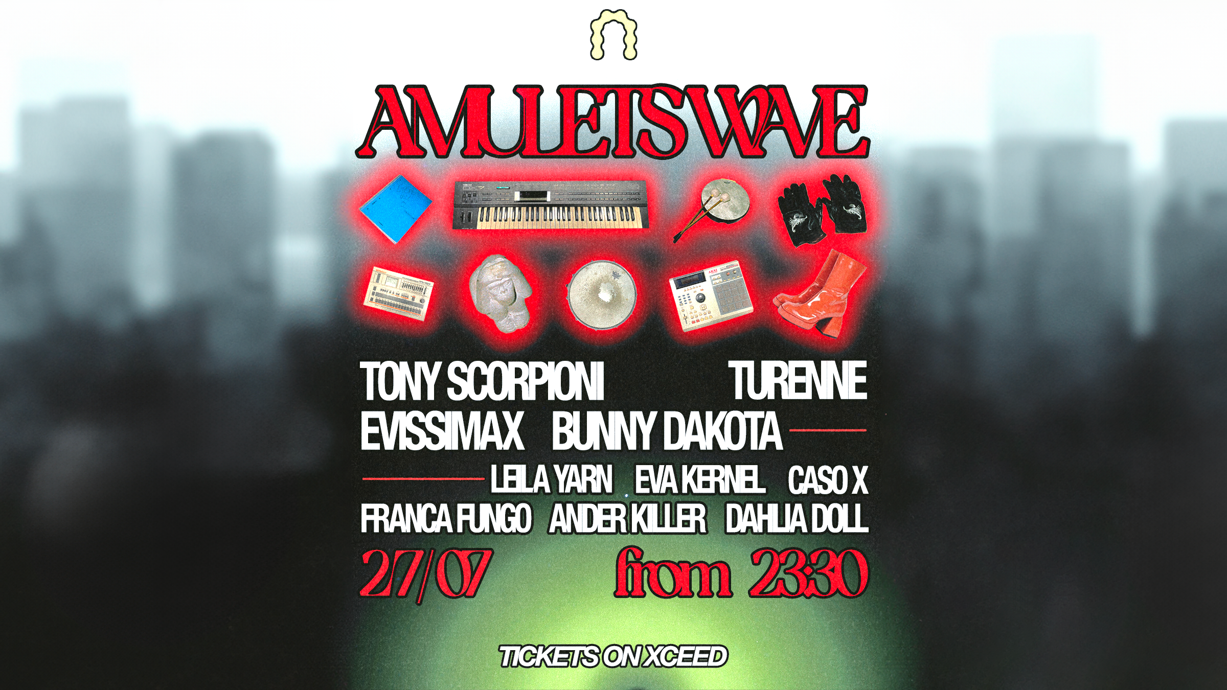 Amulets Wave w/ Bunny Dakota, Evissimax, Tony Scorpioni, Turenne, Eva Kérnel, Caso X,Leila Yarn&more image