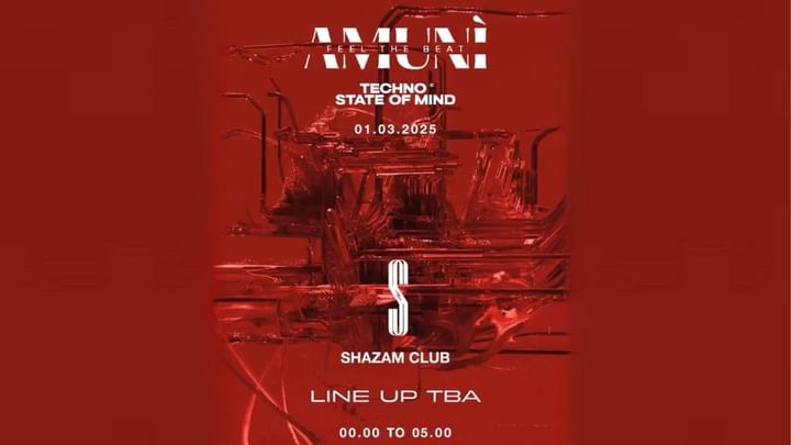 Cover for event: AMUNÌ @shazam club 