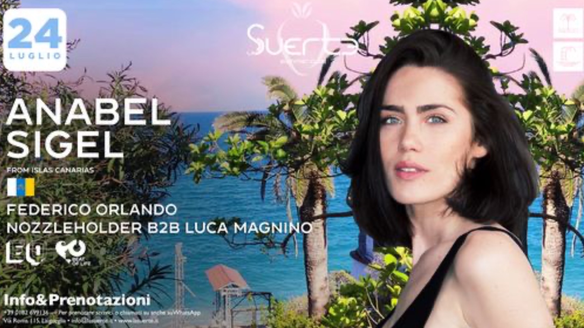 Anabel Sigel @SundayTime Tech-House • Dom 24/07 image