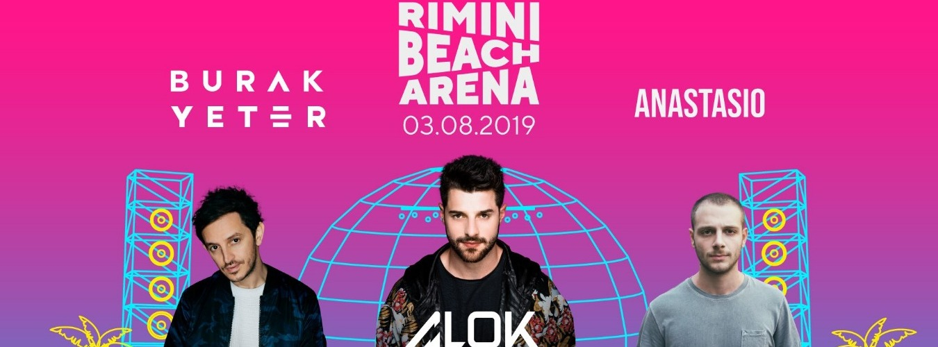Anastasio, Alok, Burak Yeter at Rimini Beach Arena image