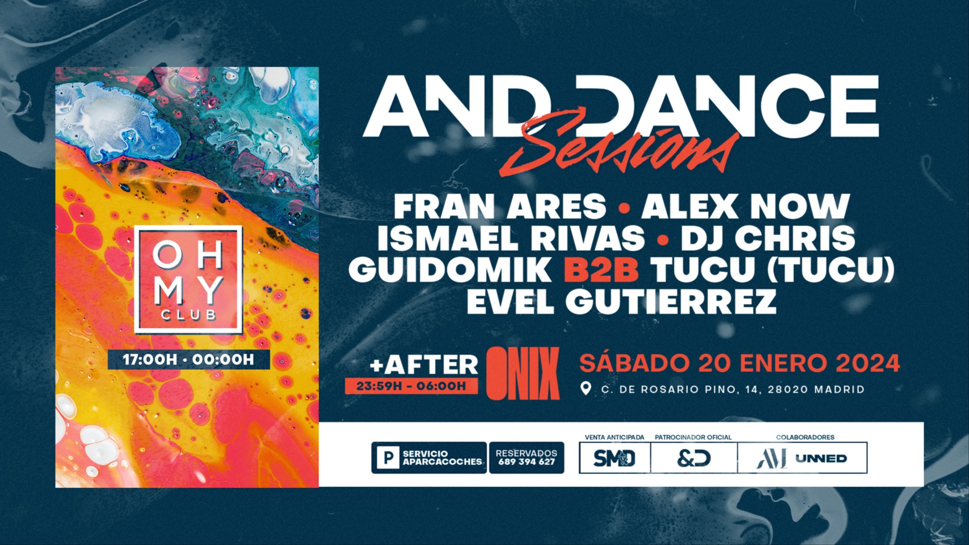 AND DANCE SESSIONS @ OH MY CLUB (SESION DE TARDE) image