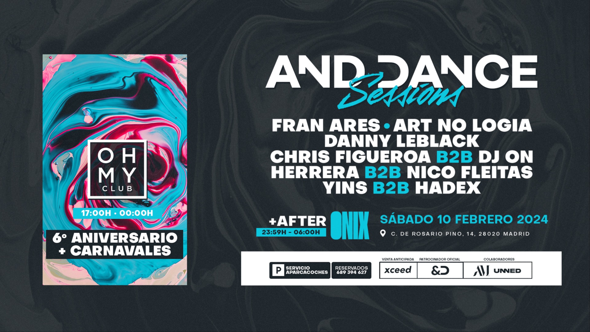 AND DANCE SESSIONS @ OH MY CLUB (SESION DE TARDE) image