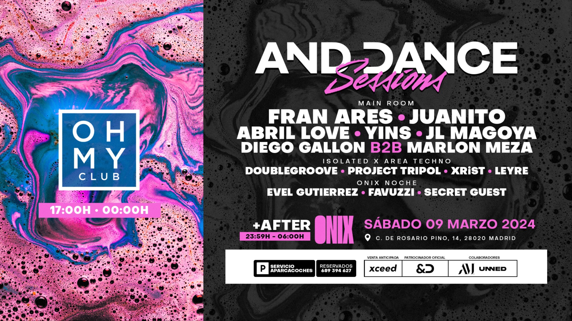 AND DANCE SESSIONS @ OH MY CLUB (SESION DE TARDE) image