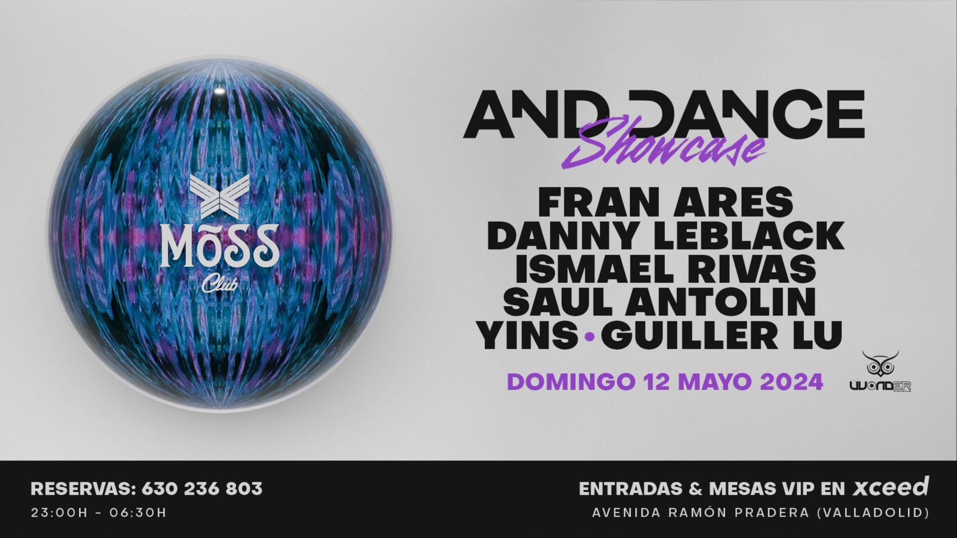AND DANCE SHOWCASE @ MOSS CLUB (Valladolid) image