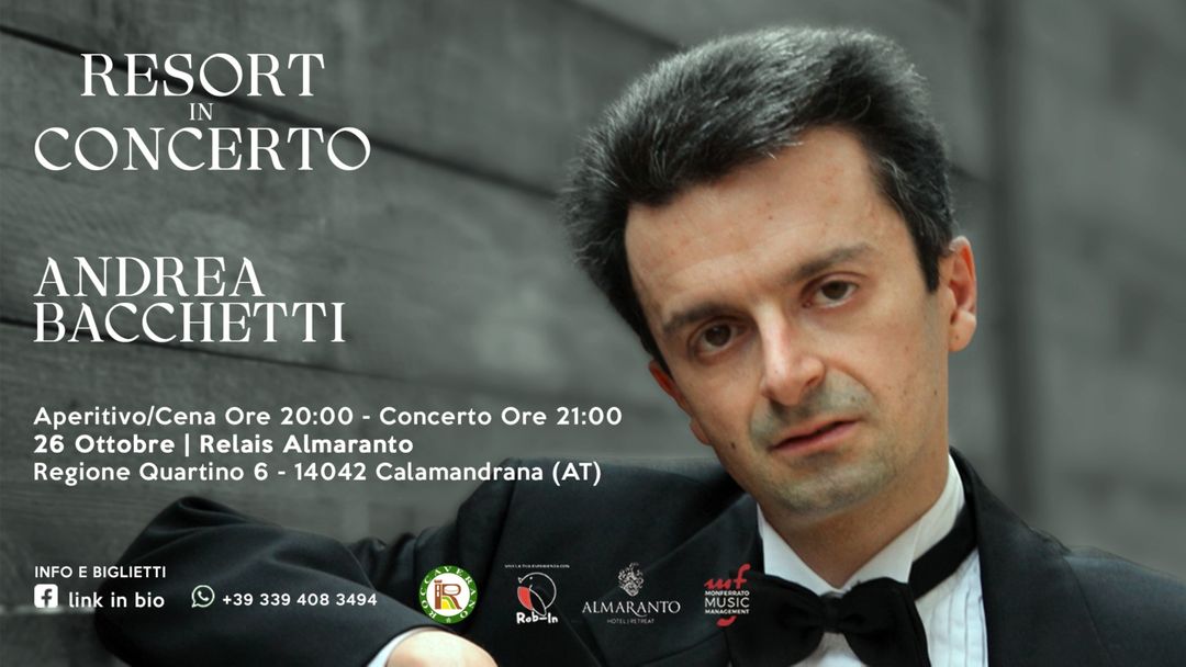 ANDREA BACCHETTI - RESORT IN CONCERTO event cover