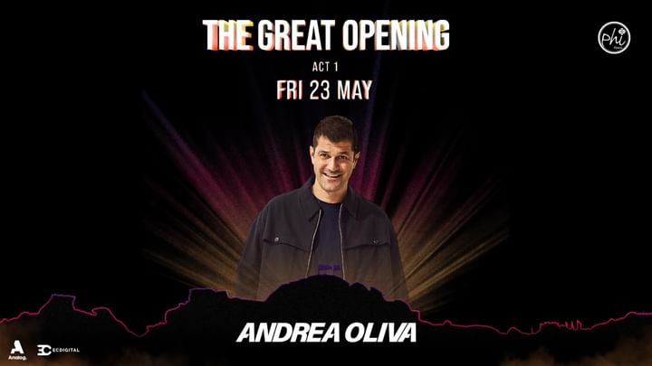 Cover for event: ANDREA OLIVA - THE GREAT OPENING - ACT 1