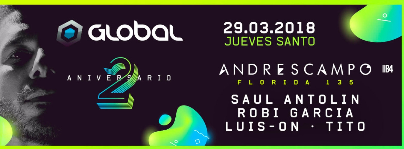 Andres Campo @GLOBAL Sala DreamersSoundClub Palencia image