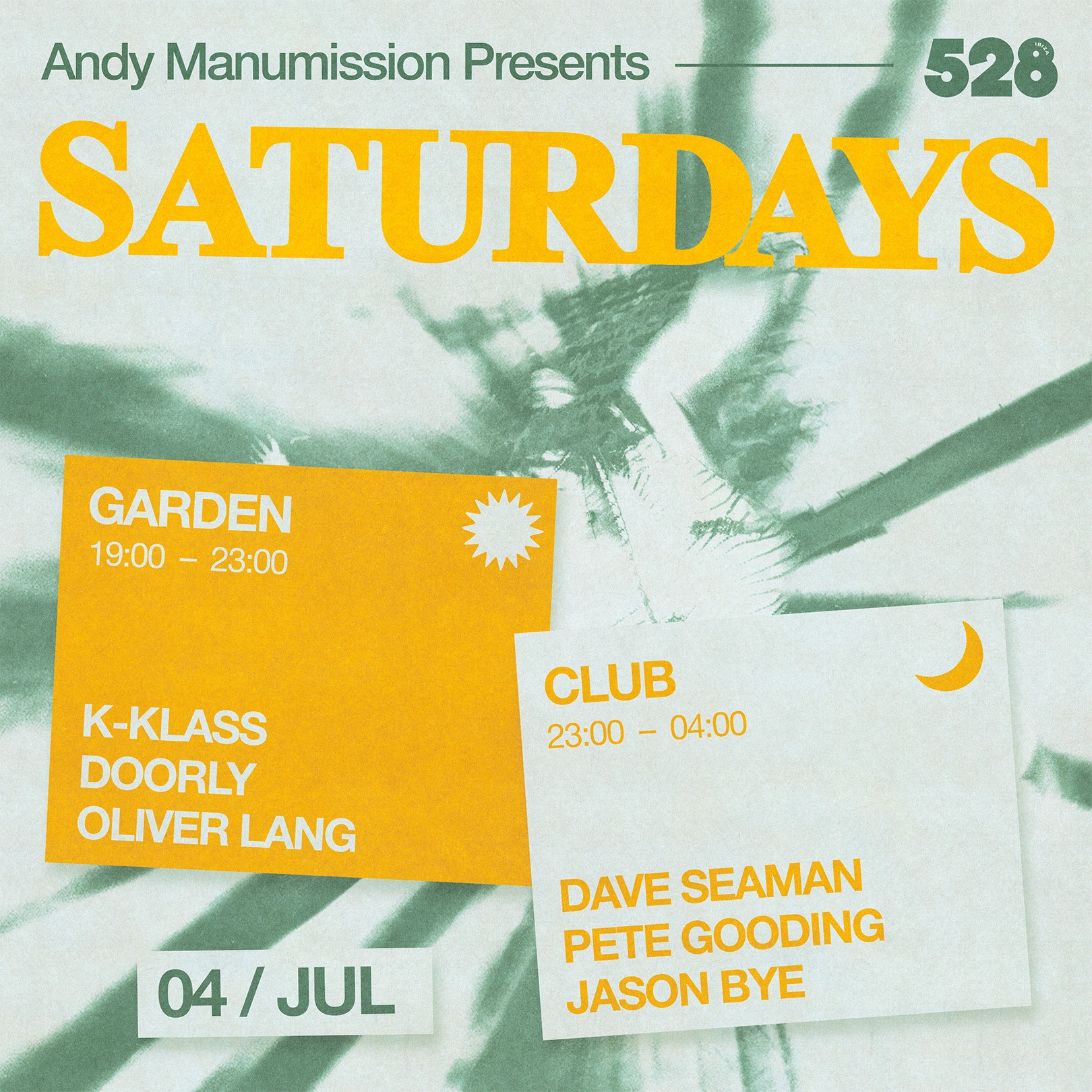 Andy Manumission: Saturdays image