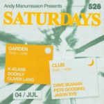 Andy Manumission: Saturdays image