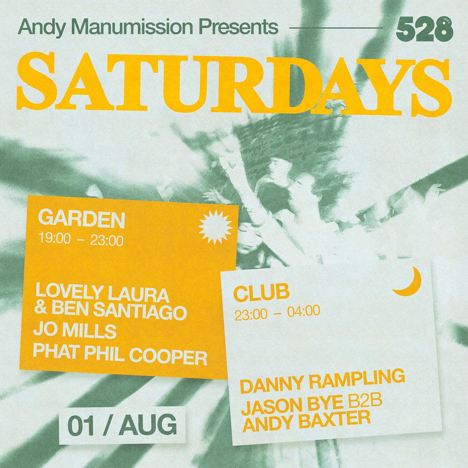 Andy Manumission: Saturdays image