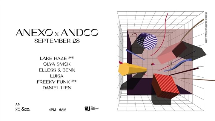 Cover for event: anexo x andco