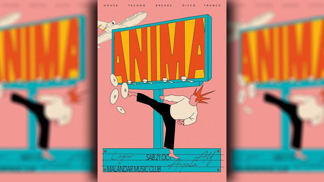 ÁNIMA / Club event cover