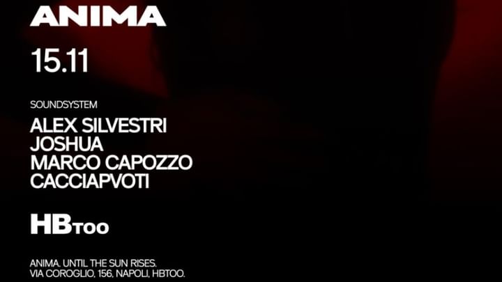 Cover for event: Anima | Start 23:30