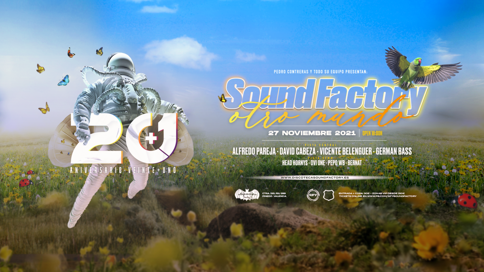 Aniversario 20+1 Sound Factory "Otro Mundo"